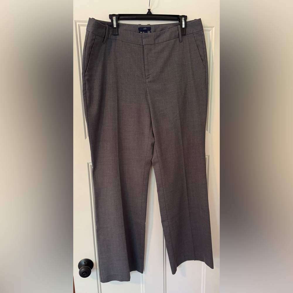 GAP favorite Trouser gray dress pants size 14‎